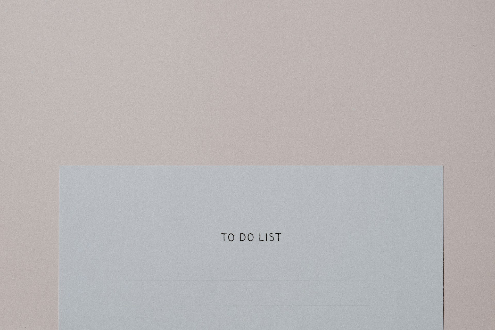 To-do list Life Planner