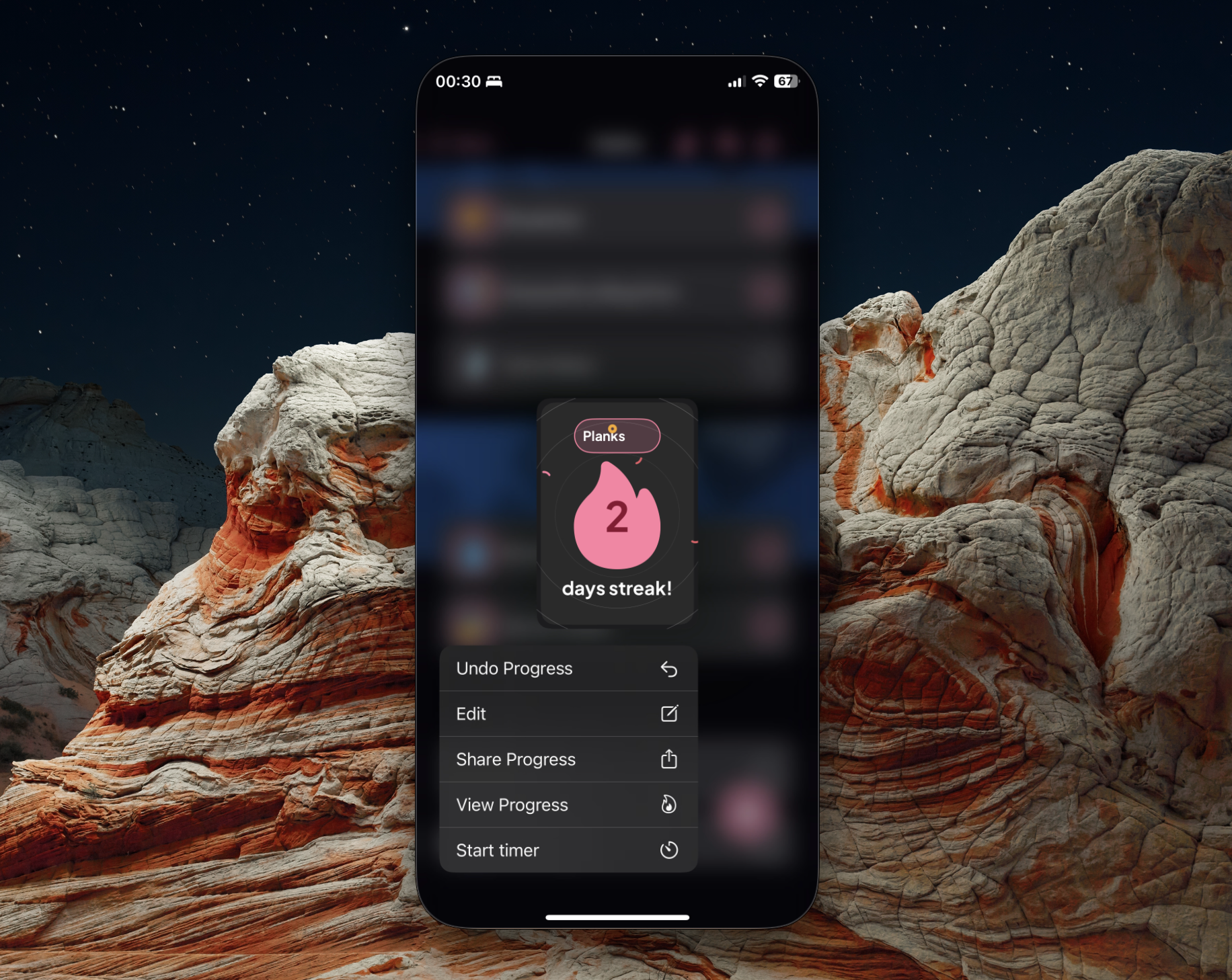 Life Planner Habit Streak